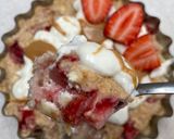 Foto del paso 4 de la receta: Avena horneada de “cheesecake” de frutilla