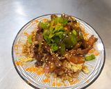 Foto del paso 5 de la receta Ternera china salteada con cebolla y pimientos
