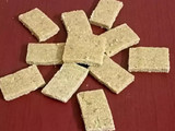 Sesame seeds and groundnuts vadi