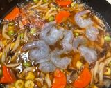 毛豆蝦仁親子丼的食譜步驟3照片