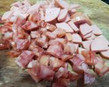 Hình bước làm 2 của món Bánh bao nướng nhân thập cẩm