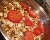Foto del paso 2 de la receta: Linguine con vegetales salteados