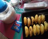 Foto langkah ke 1 dari resep Es lilin Pisang vanilla lembut.