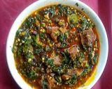 A picture of step 1 of Anghara and Okro Soup ll.