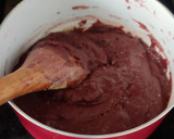 பீட்ரூட் மைசூர் பாக் (Beetroot Mysore Pak recipe in tamil) ரெசிபி ஸ்டேப் 8 புகைப்படம்