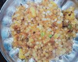 A picture of step 4 of Sabudana Khichdi.