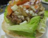 Foto del paso 11 de la receta: Hamburguesa🧀hawaiana🥯🍍🍔