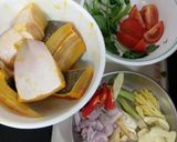Foto langkah ke 2 dari resep Ikan pari masak kuning daun seledri.