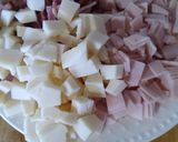 Pizzás és tejfölös golyók recept fázis 4 fotója