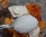 Foto del paso 1 de la receta: Helado de durazno casero y bajas calorías