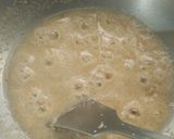 A picture of step 2 of Rava Kesari.