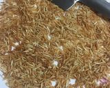 A picture of step 2 of Payesh / Kheer.