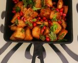 A picture of step 9 of Sweet potato chat.