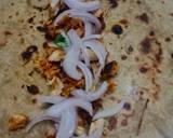 Tandoori chicken cheese wrap recipe step 2 photo