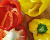 Foto del paso 1 de la receta: Pimientos rellenos de arroz