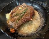 A picture of step 3 of Lemon Butter Ribeye n’ Shrimp.