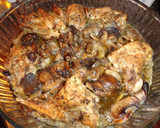 Foto del paso 6 de la receta: Conejo en adobo con setas