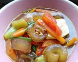 Foto langkah ke 5 dari resep Cecek kecap mix sayuran.
