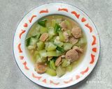 Foto langkah ke 4 dari resep Tumis Labu Air Bakso.