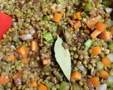 A picture of step 5 of Vegetarian Lentil Stew.