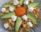 Foto del paso 12 de la receta: Ensalada de quinoa, caqui, aguacate y queso brie