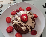 Foto del paso 3 de la receta: Tortitas de plátano y avena (sabor Brownie)