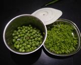 A picture of step 1 of Green peas paratha.
