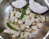 A picture of step 1 of Louki aur Chane Dal ki Sabzi / Lau diye Cholar Dal.
