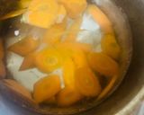 Foto langkah ke 2 dari resep Cah Brokoli Wortel Bawang Putih (TIPS brokoli lebih hijau).
