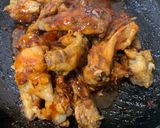 A picture of step 7 of Smokey Bbq wings & Spicy Sriracha wings.