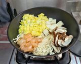 蝦香豆腐嫩蛋煲(簡單料理）的食譜步驟7照片