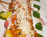 A picture of step 7 of Cheesy masala rava idli.