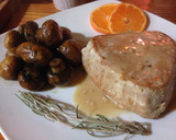 Foto del paso 8 de la receta: Atún a la piña con leche de coco y champiñones salteados al romero