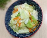 豬油蒜炒高麗菜的食譜步驟4照片