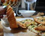 Keto Garlic Bread with almond flour   نان سیر با آرد بادام recipe step 9 photo