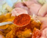 Une image de l'étape 2 de Curry de poulet au lait de coco.