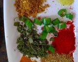 A picture of step 2 of Masala Arbi.