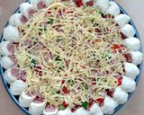 รูปขั้นตอนการทำที่ 5 ของ โฮมเมดพิซซ่าแป้งหนานุ่มขอบไส้กรอก (Homemade Pizza)