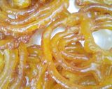 A picture of step 8 of Juicy Jalebi (Rasili Jalebi Recipe).