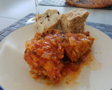 Foto del paso 16 de la receta: Conejo en salsa de tomate con hierbas aromáticas