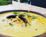 A picture of step 5 of Kerala Manga Puliserry Mango Curry.