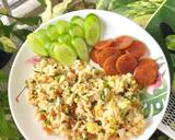 ข้าวผัดกุนเชียง วิธีทำสูตร 3 รูป