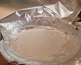 A picture of step 6 of My Stuffed Chorizo and Mozzarella cheese. 😀.