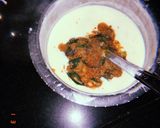 A picture of step 8 of Kadhi muthiya.