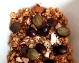 A picture of step 2 of My mixed Nutty Granola Breakfast 😉.