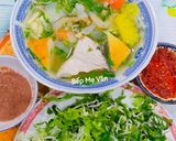 Hình bước làm 6 của món Bún cá- chả cá - sứa Nha Trang