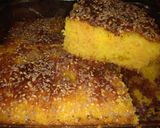 صورة لخطوة 4 من وصفة بسبوسة بالبرتقال لذيذة 😋
