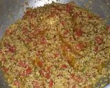 A picture of step 6 of Bitter gourd with beef mince filling (qeema bhare karely).