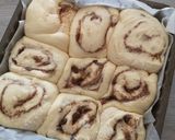 Une image de l'étape 8 de Roulés à la cannelle et pépites de chocolat.