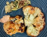 A picture of step 4 of Roasted cheesy cauliflower.
